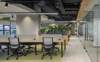 Mobiliario corporativo heineken estaciones trabajo